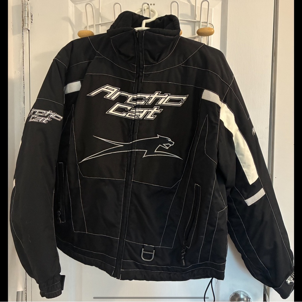 Arctic Cat Black and White Jacket